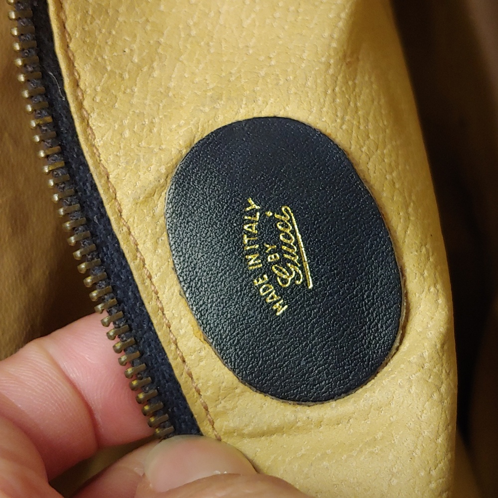 Authentic Vintage Gucci GG Monogram Supreme Web Blondie Britt Ophidia Bucket - Picture 11 of 11